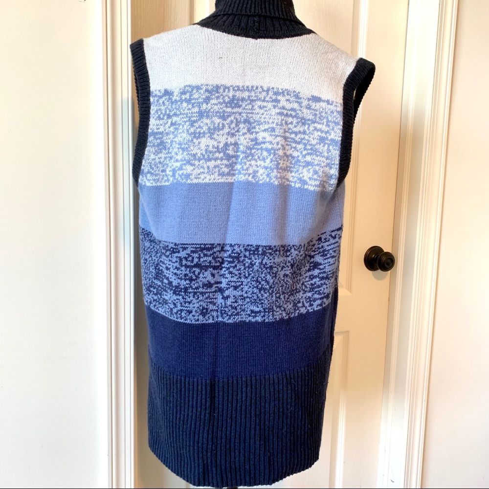 ANN TAYLOR Sleeveless Open Sweater Vest—SZ. Med - Picture 6 of 13